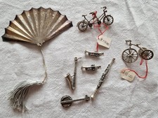 Miniature oggetti in argento -