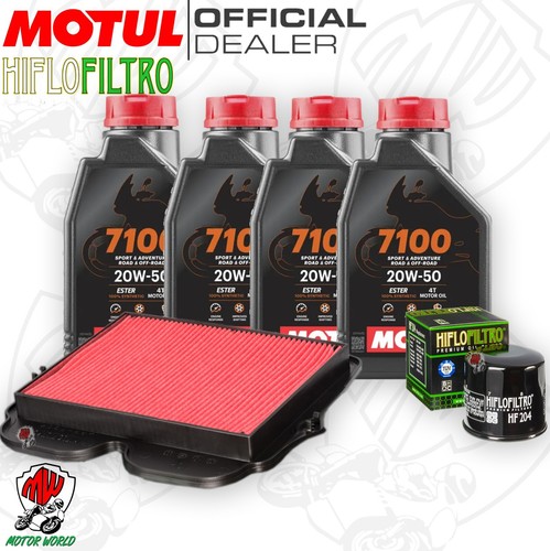 Kit tagliando olio motul 7100 - kit,