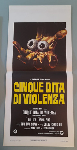 Locandina cinque dita - cinque,