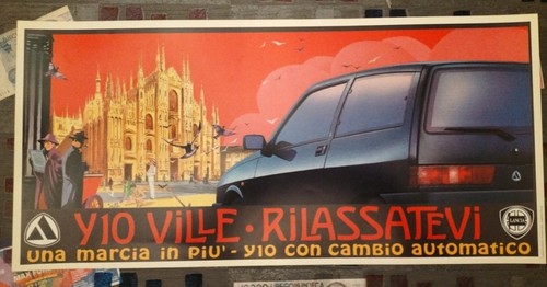 Y10 ville lancia poster - y10,
