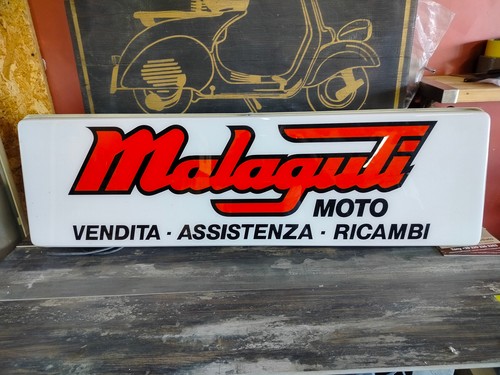 Insegna luminosa malaguti - insegna,