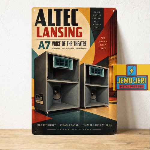 Poster altec lansing - poster, a7