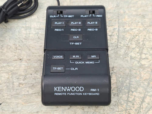 Kenwood remote function - kenwood, rm-1