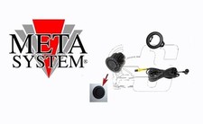 KIT RICAMBIO 1 SENSORE PARCHEGGIO PLUG PARK 4/14 METASYSTEM MONTAGGIO DA ESTERNO