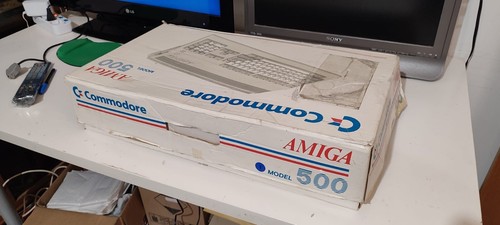 Commodore amiga 500 a500 - commodore, box