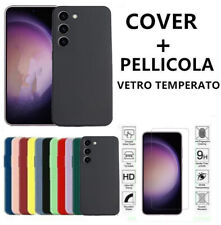 Cover Morbida Custodia Silicone Tpu Opaca pre samsung galaxy S21/S22/s23/S24 5G