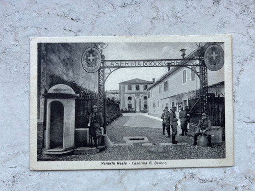 Cartolina militare venaria - cartolina,