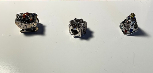 Pandora firmato 3pz charms - firmato,