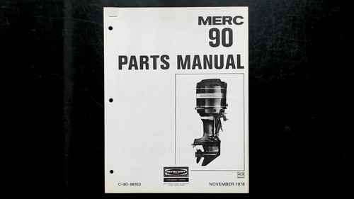 Mercury manuale ricambi - 90,