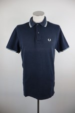 FRED PERRY POLO MAGLIA UOMO COTONE Tg.44 MAN COTTON T-SHIRT CASUAL VINTAGE