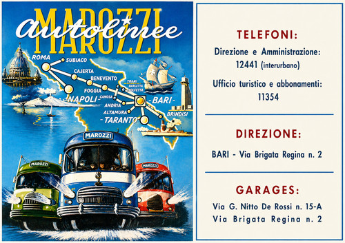 Autolinee marozzi autobus bari - autolinee,