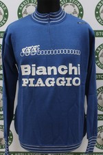 maglia ciclismo BIANCHI SANTINI TG 5 G125 bike shirt maillot trikot jersey