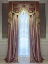 tenda velluto tulle lusso