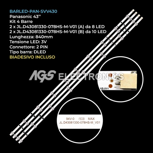Kit barre strip led - kit,
