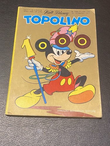 Topolino 1000 gennaio - n, 1975