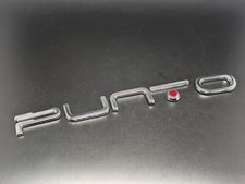 FIAT PUNTO 51934541 LOGO SIGLA EMBLEMA FREGIO STEMMA SCRITTA BADGE TARGA NOME