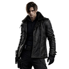 Giacca di pelle Leon S Kennedy
