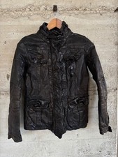 Neil Barrett Iconic Washed Buffalo Leather Jacket