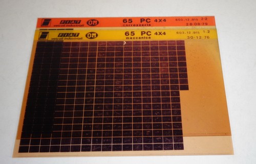 Microfich catalogo ricambi - ricambi, /