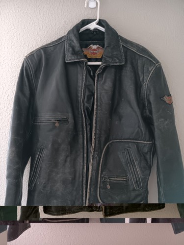 Giacca pelle uomo harley - giacca,