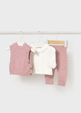 COMPLETO MAGLIA GILET GHETTINA