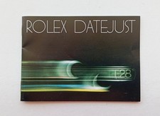 ROLEX Libretto Booklet (USA / 8.1982) per Datejust 16018 16019 16014 16013