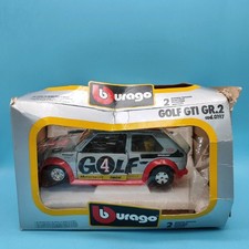 die cast 1/24 Burago Bburago GOLF WOLKSWAGEN Gti Gr 2 Grigia N.4