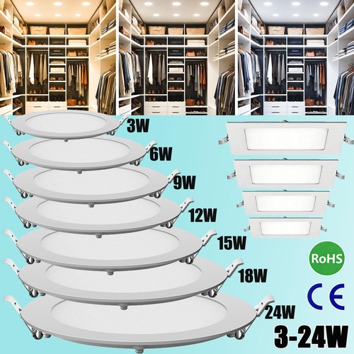 Led panel einbauleuchte - led,