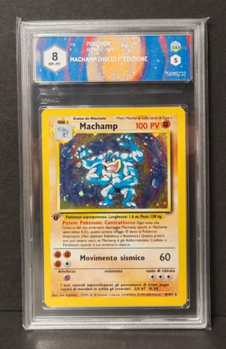 Machamp holo 1ª set base - 1ª, ed