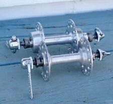 Mozzi Campagnolo Sportman vintage 36H flangia alta anni 60 Eroica Colnago Bianchi