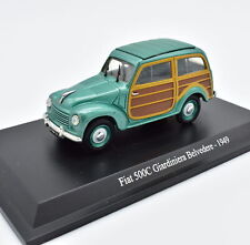 Modellino auto scala 1:43 FIAT 500 C GIARDINIERA BELVEDERE collezione norev
