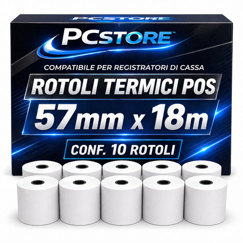 10pz rotoli termici - rotoli,