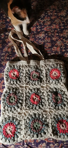 Borsa granny square - granny, a