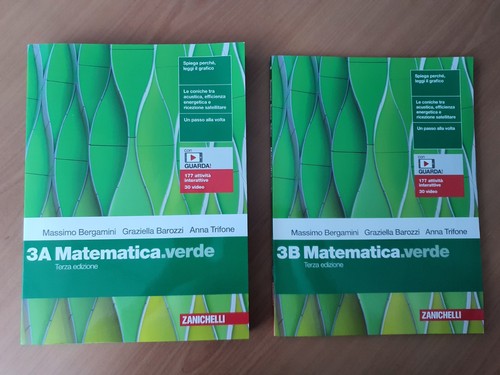 Matematica verde isbn - matematica.verde, 3a+3b