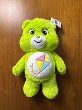 Care Bears Do Your Best Bear Lime Green Plushie with Kite 12"