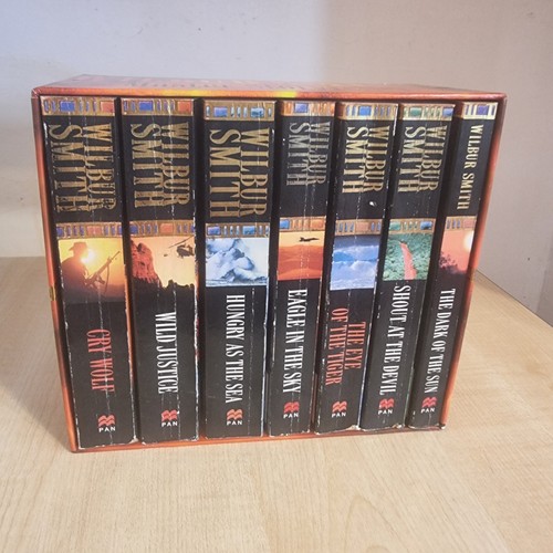 Wilbur smith book box set - book,