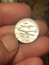 Vaticano 10 Lire Paolo VI 1976 Anno XIV