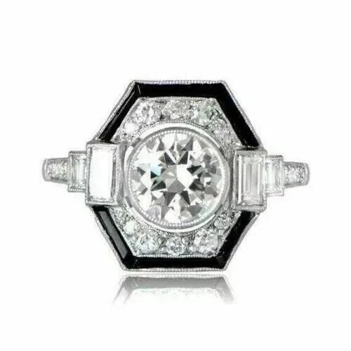 Fede nuziale stile art deco - stile,