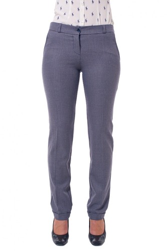 Pantaloni pied poule rosso - pied,