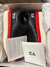 Adidas Y-3 Yohji Yamamoto HICHO Sneakers Nero Rosso Bianco FZ4338 Taglia US 7.5 UK7