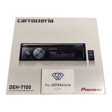 Pioneer Carrozzeria DEH-7100 CD USB Bluetooth Car Audio NUOVO