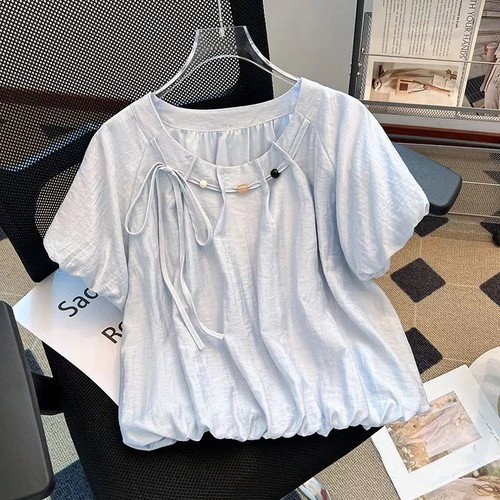 Blusa estiva azzurro - azzurro, ghiaccio