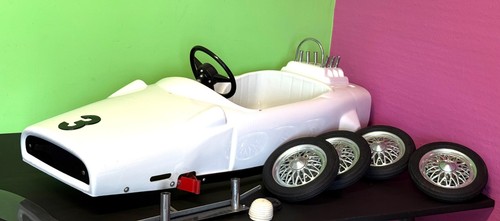 Vintage anni pedal car - vintage, auto