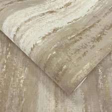 Beige Carta da Parati Rotolo