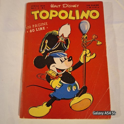 Topolino libretto 1 aprile - topolino,