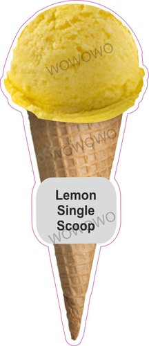 Adesivo furgone gelato limone