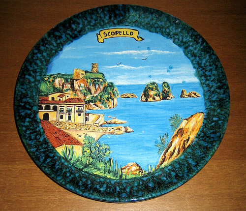 Piatto scopello sicilia - scopello,