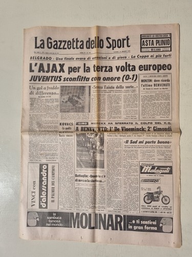 Gazzetta dello sport maggio - sport, 31