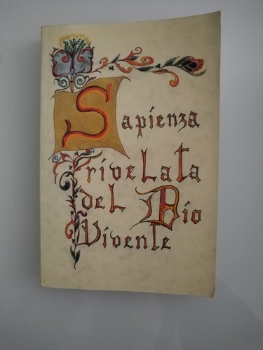 Sapienza rivelata del dio - sapienza,