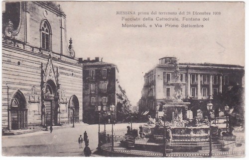 Messina prima del terremoto - messina,
